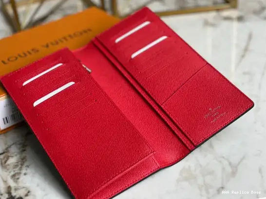 Aaa replica bags BRAZZA VUITTON LOUIS WALLET 0706